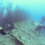 Diving in the Past, divers on Umbria Wreck
