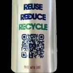 Reuse Reduce Recycle bottle